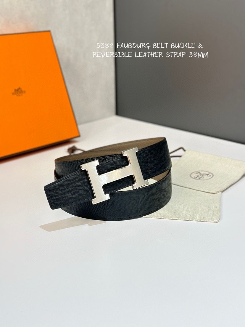 Hermes double-sided fashion casual belt