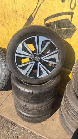 4 rims and tires