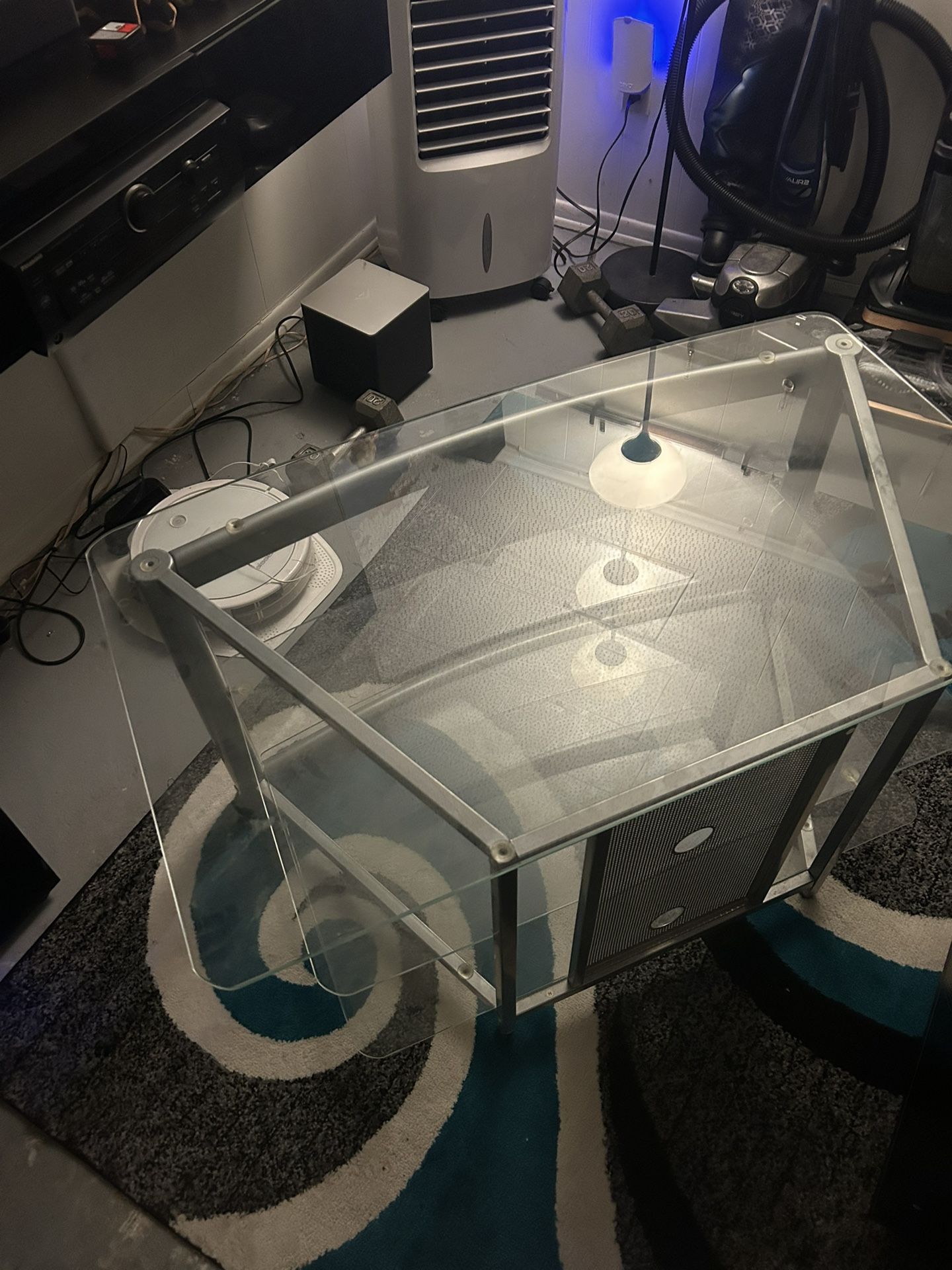 Glass Tv Stand