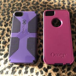 IPhone 5/5S Otterbox & Speck case