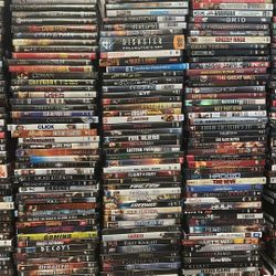 500+ DVDs Sold In Bulk (See Description)
