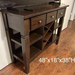 Wooden Console Table