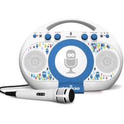 Singing Machine ISM398BT Karaoke System Home,White