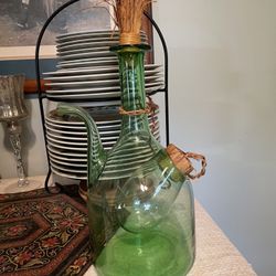 Vintage Wine Decanter With Ice Chamber