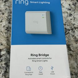 NEW! Ring Bridge Smart Lighting Bridge