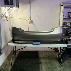 2009 TOYOTA CAMRY HYBRID REAR BUMPER TAN 4Q2 52159-06952 OEM 07 08 09 10 11