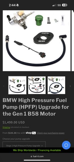 Fuel It Stage 2 B58 Hpfp F30