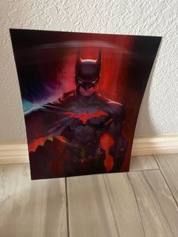 Batman 3D Changing Holographic Poster-3 Different Images