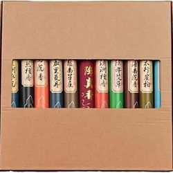 Incense Sticks, 11 Sets Agarwood Sandalwood for Aromatherapy, Cleansing, Meditation, and Church