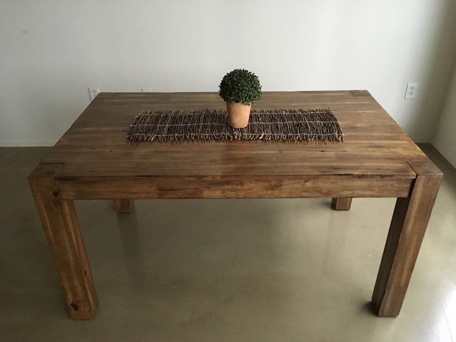 Stylish dining table rustic