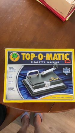 Top - O - Matic Cigarette Machine
