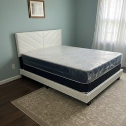 QUEEN Size Bed Frame With Mattress New Bedroom Furniture Furniture Set Queen Bed 