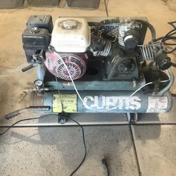 Portable gas compressor