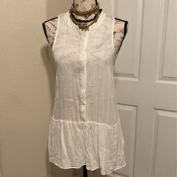 Adorable White Tunic 
