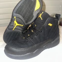 Jordan 12 Retro “Black Taxi” – Youth Size 2Y – Brand New
