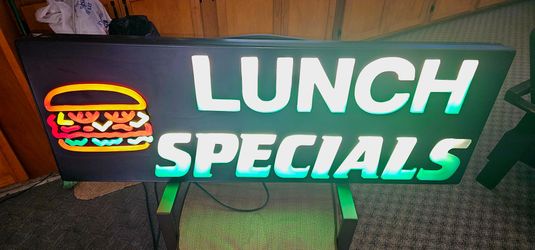 Lunch trucks or sign collectors
