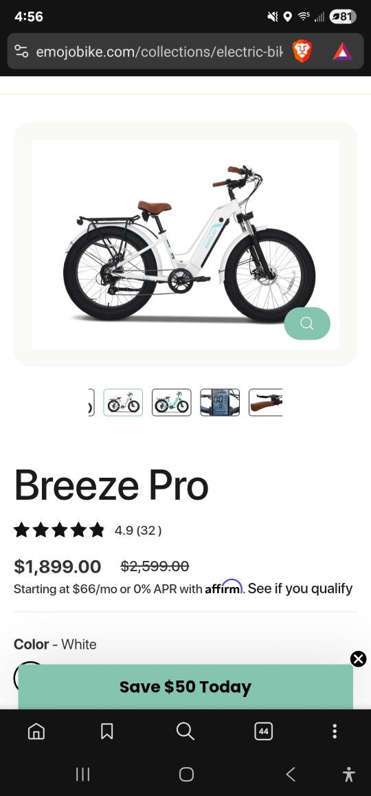 Emoji Breeze Pro Electric Bikes