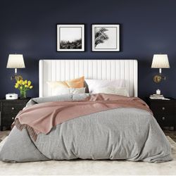 White Queen Bed Frame