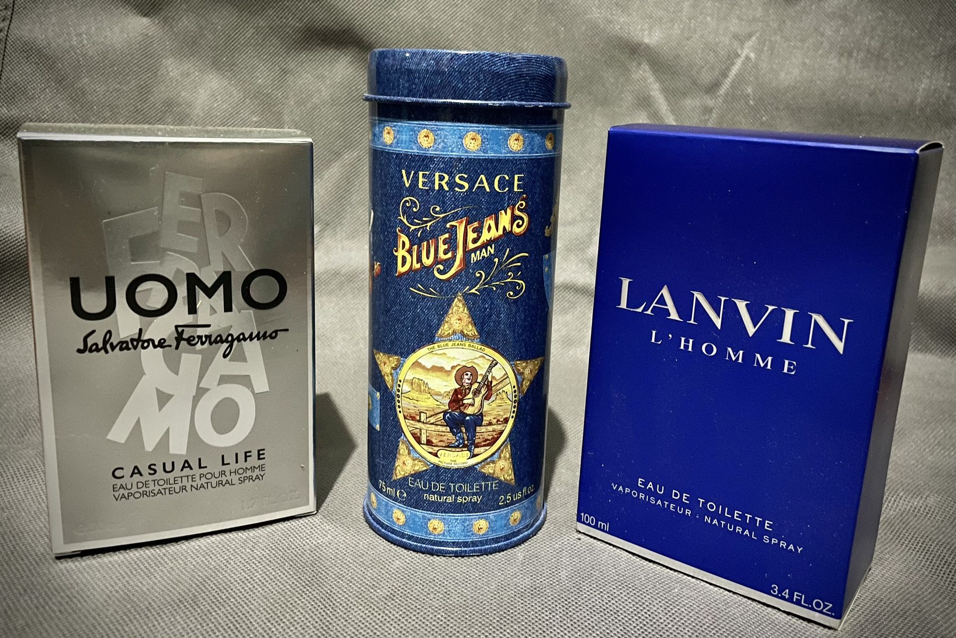 Versace Blue Jeans Uomo Casual Life Lanvin L’Homme
