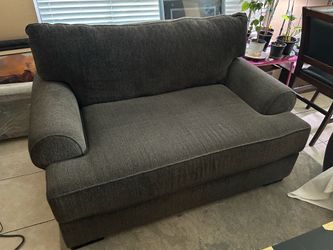 Charcoal Loveseat
