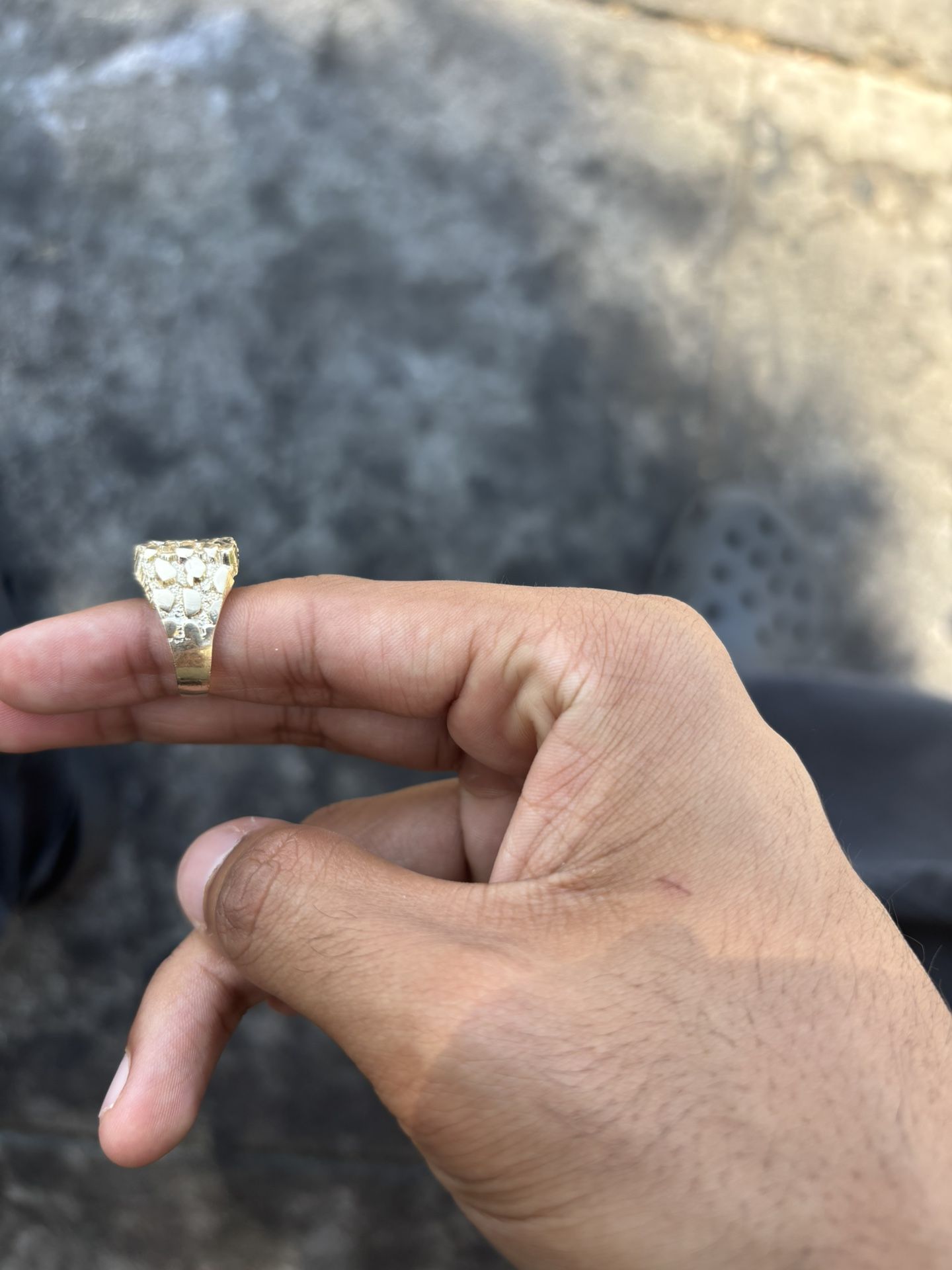 14k nugget ring