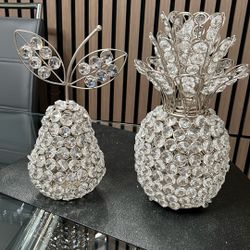 Two Crystal Decorations 