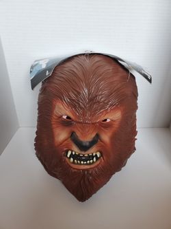 Universal Studios Monsters Wolfman Halloween Latex Mask 