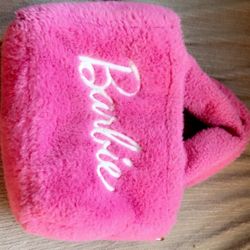 Barbie Skinny Dip Pink Faux Fur Mini Handbag