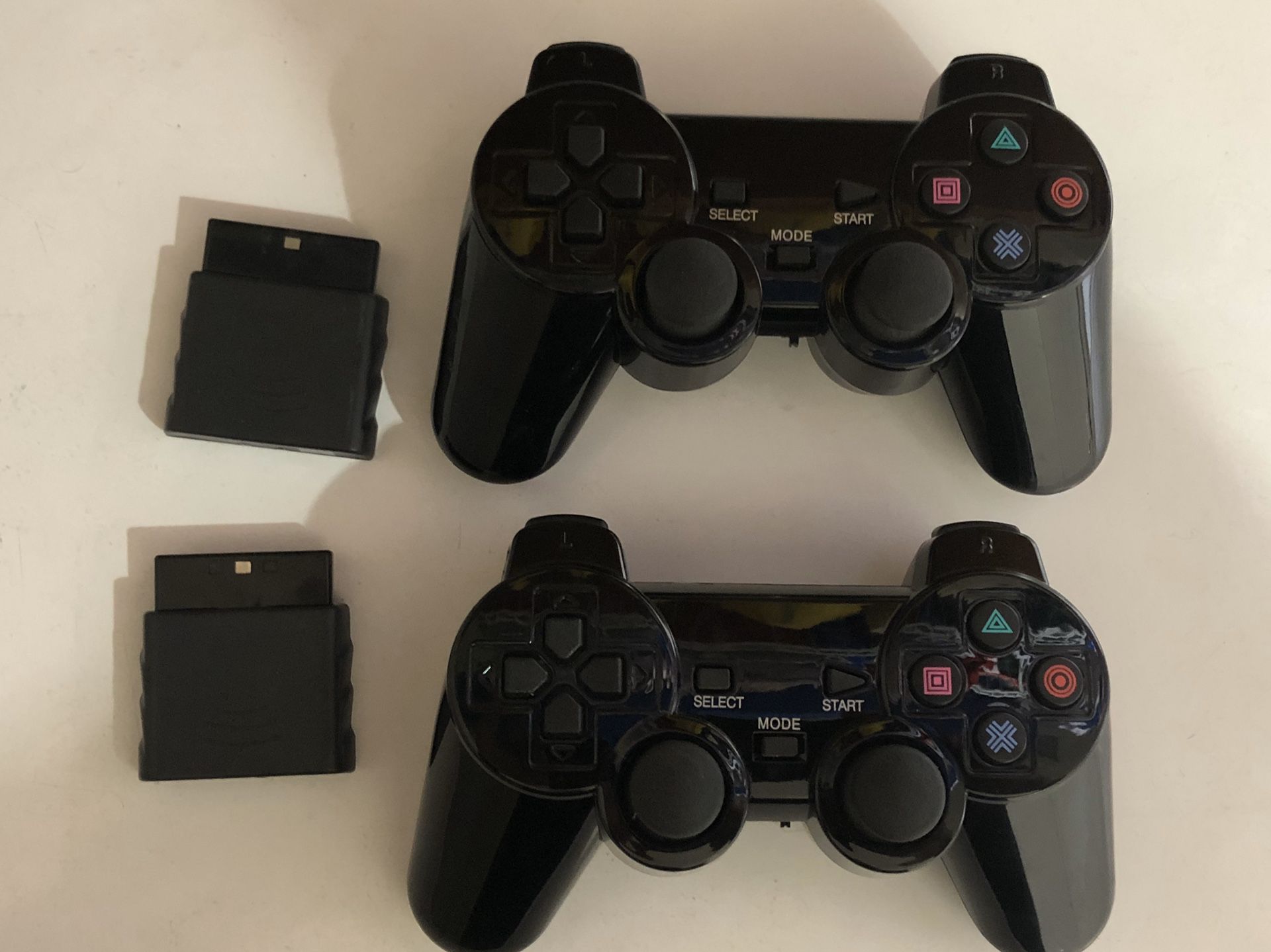 PS2 wireless controllers