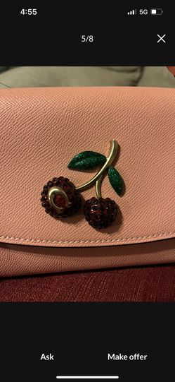 Coach Tilly Satchel Purse Cherry 🍒 