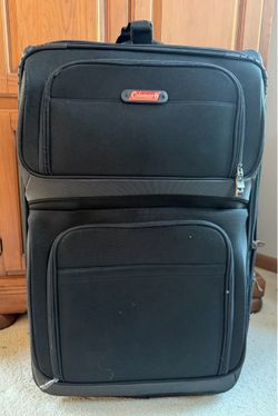 Large Coleman soft suitcase