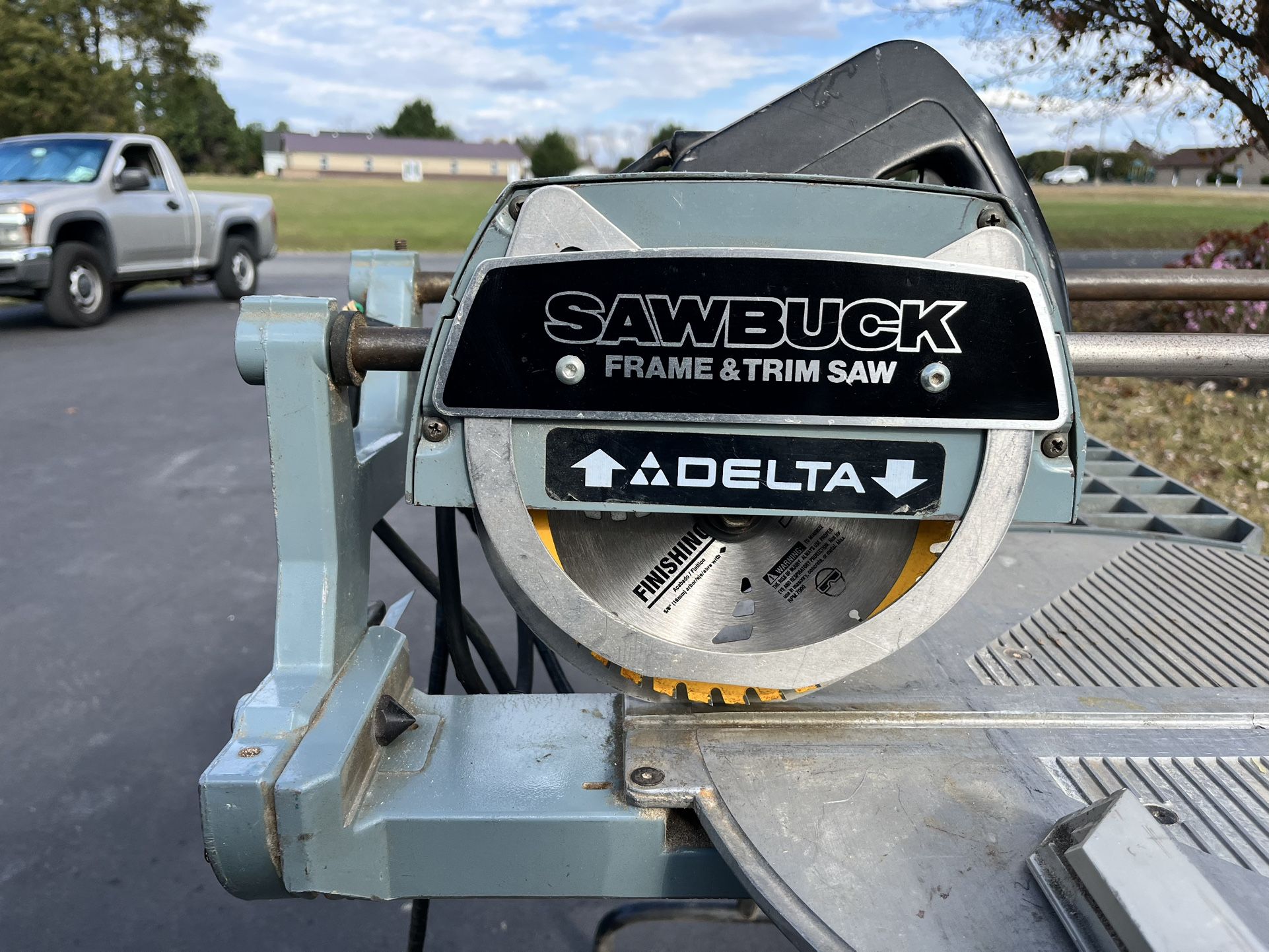 Sawbuck Frame & Trim Saw