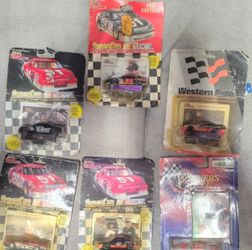 Vintage Nascar Stock Car and Winner's Circle cars