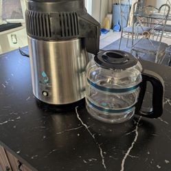 Megahome Countertop Water Distiller (With Charcoal Filter Replacement Packs)