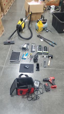 Assorted tools