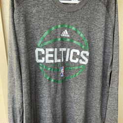 Mens Long Sleeve Celtics Shirt 2xl