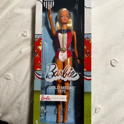 Barbie Gol Medal Reproduction 