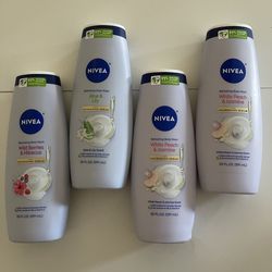 Nivea women’s body wash 20oz , (4)/$16