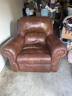 Leather Recliner - Free