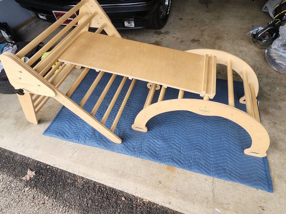 SmileArch Pikler Climbing Set