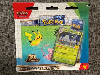 Pokemon 30th Anniversary Tech Sticker Pack