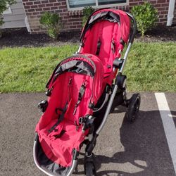 Double Stroller - Red