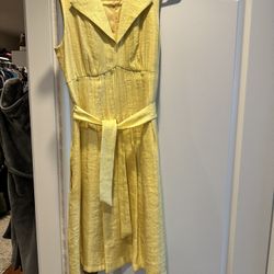 Size 2 Yellow Dress