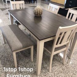 Beautiful 6-Pc Rowan Dining Set