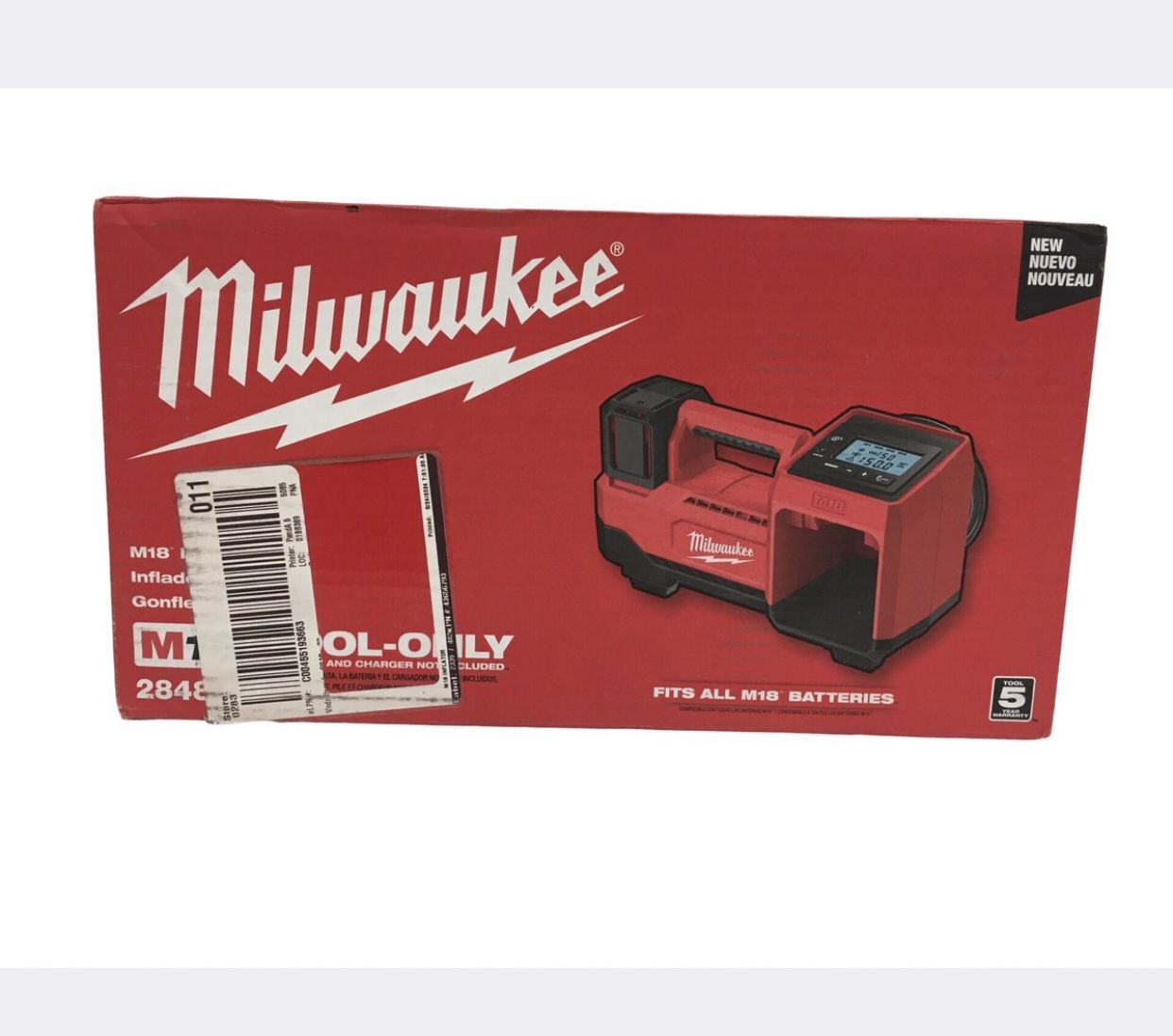Milwaukee Inflator 2848-20 EPJ028694