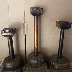 3 Candle Holders