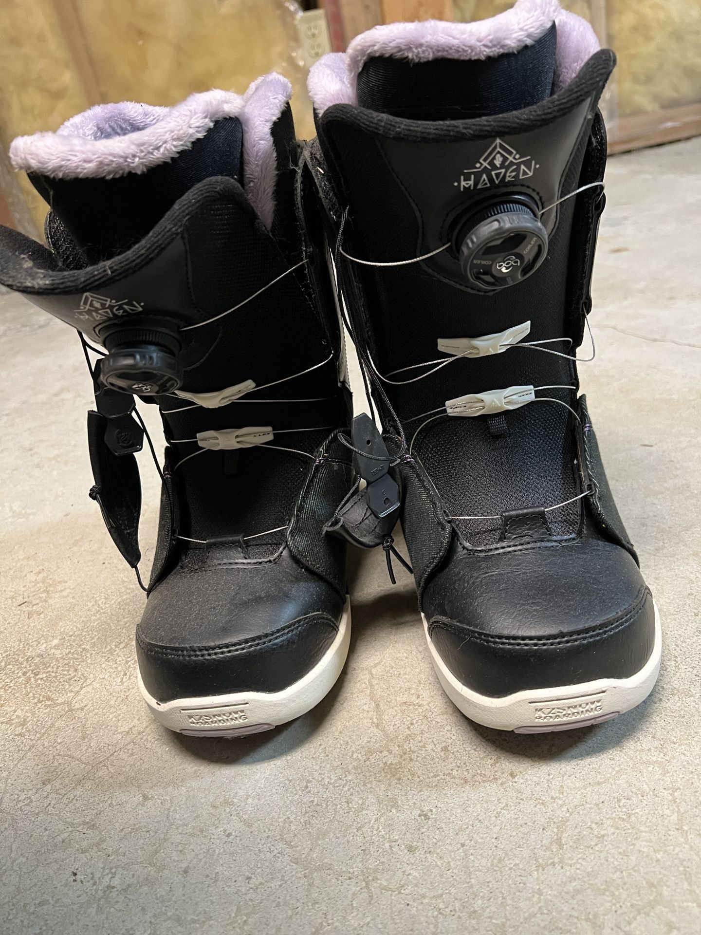 New Snowboard Boots with Used Board