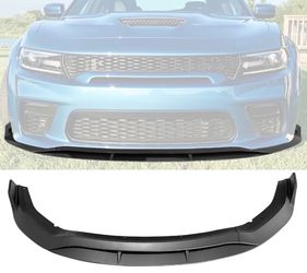 20-23 Dodge Charger Widebody Matte Black Front Bumper Lip