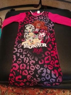 Monsters high sleep dress 14-16