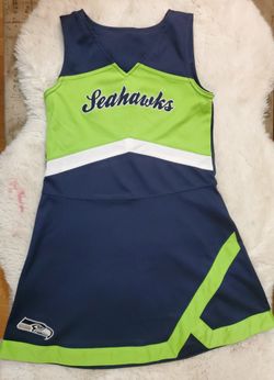 Official NFL Team Seattle Seahawks Girls Jumper Dress